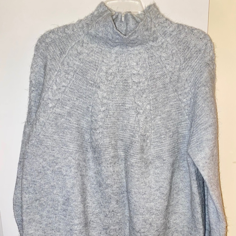 Mango Oversized Turtleneck Sweater